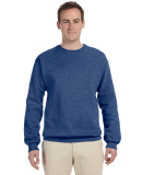 562 Jerzees Adult NuBlend® Crewneck Sweatshirt in Vintage hth blue