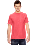 6030 Comfort Colors - Pigment-Dyed Short Sleeve Sh in Neon red orange