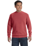 1566 Comfort Colors - Pigment-Dyed Crewneck Sweats in Crimson