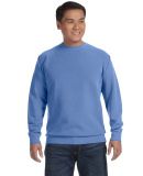 1566 Comfort Colors - Pigment-Dyed Crewneck Sweats in Flo blue