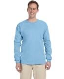 4930 Fruit of the Loom Heavy Cotton HD Long Sleeve in Light blue