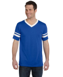 360 Augusta Sportswear Sleeve Stripe Jersey in Royal/ white