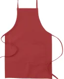 APR53 Big Accessories Two-Pocket 30" Apron in Red