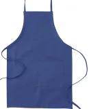 APR53 Big Accessories Two-Pocket 30" Apron in Royal