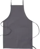 APR53 Big Accessories Two-Pocket 30" Apron in Dark charcoal