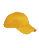 BX020 Big Accessories 6-Panel Structured Twill Cap in Athletic gold