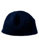 BX013 Big Accessories Knit Fleece Beanie in Navy