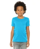 BELLA+CANVAS 3001Y Jersey Youth T-Shirt in Neon blue