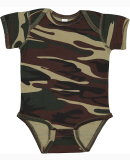 4403 Code V Infant Baby Rib Camouflage Lap Shoulde in Green woodland