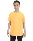 5000B Gildan™ Heavyweight Cotton Youth T-shirt  in Yellow haze