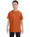 5000B Gildan™ Heavyweight Cotton Youth T-shirt  in T orange