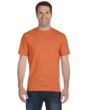 G800 Gildan Ultra Blend 50/50 T-shirt in T orange