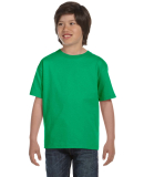 8000B Gildan Ultra Blend 50/50 Youth T-shirt in Irish green