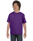 8000B Gildan Ultra Blend 50/50 Youth T-shirt in Purple