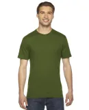 2001 American Apparel Fine USA Made Jersey Tee in Olive