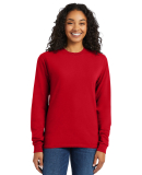 5286 Hanes® Heavyweight Long Sleeve T-shirt in Athletic red