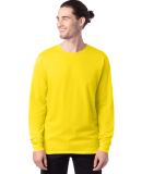 5286 Hanes® Heavyweight Long Sleeve T-shirt in Athletic yellow