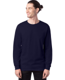 5286 Hanes® Heavyweight Long Sleeve T-shirt in Athletic navy