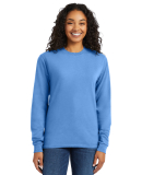 5286 Hanes® Heavyweight Long Sleeve T-shirt in Carolina blue