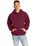 F170 Hanes® PrintPro®XP™ Ultimate Cotton® Hoo in Maroon