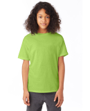 5370 Hanes® Heavyweight 50/50 Youth T-shirt in Lime