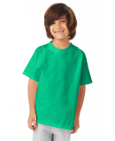 5450 Hanes Authentic Tagless Youth T-shirt in Kelly