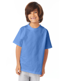 5450 Hanes Authentic Tagless Youth T-shirt in Carolina blue