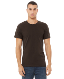 BELLA+CANVAS 3001 Soft Cotton T-shirt in Brown