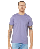 BELLA+CANVAS 3001 Soft Cotton T-shirt in Dark lavender