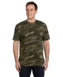 939 Anvil Ring Spun Camouflage Tee in Camouflage green