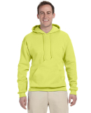 996M JERZEES® NuBlend™ Hooded Pullover Sweatshi in Safety green