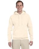 996M JERZEES® NuBlend™ Hooded Pullover Sweatshi in Sweet cream hth