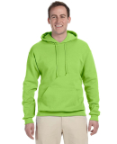 996M JERZEES® NuBlend™ Hooded Pullover Sweatshi in Neon green