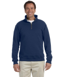 JERZEES SUPER SWEATS 1/4 Zip Sweatshirt with Cadet in J navy