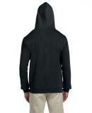 JERZEES 4999 Super Sweats Full Zip Hooded Sweatshi in Black