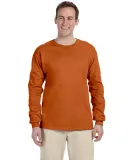 2400 Gildan Ultra Cotton Long Sleeve T Shirt  in T orange