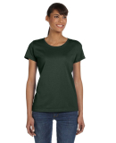 Fruit of the Loom Ladies Heavy Cotton HD153 100 Co in Forest green