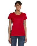 Fruit of the Loom Ladies Heavy Cotton HD153 100 Co in True red