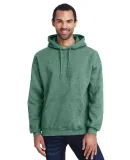 18500 Gildan Heavyweight Blend Hooded Sweatshirt in Hth sp drk green