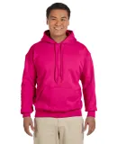 18500 Gildan Heavyweight Blend Hooded Sweatshirt in Heliconia