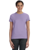 Hanes Ladies Nano T Cotton T Shirt SL04 in Lavender