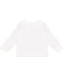 Rabbit Skins® 3311 Toddler Long Sleeve T-shirt in White