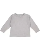 Rabbit Skins® 3311 Toddler Long Sleeve T-shirt in Heather