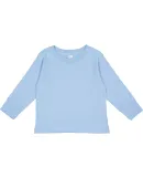 Rabbit Skins® 3311 Toddler Long Sleeve T-shirt in Light blue