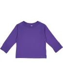 Rabbit Skins® 3311 Toddler Long Sleeve T-shirt in Purple