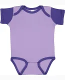 4400 Onsie Rabbit Skins® Infant Lap Shoulder Cree in Lavender/ purple