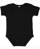 4400 Onsie Rabbit Skins® Infant Lap Shoulder Cree in Black