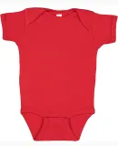 4400 Onsie Rabbit Skins® Infant Lap Shoulder Cree in Red