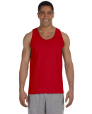 2200 Gildan Ultra Cotton Tank Top in Red