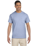 2300 Gildan Ultra Cotton Pocket T-shirt in Light blue